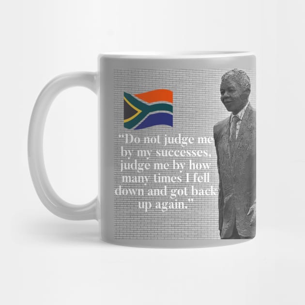 Nelson Mandela - Make Mistakes by Raw Designs LDN